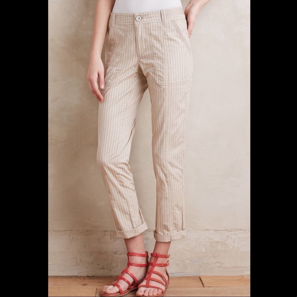 Anthropologie Hei Hei Striped Wanderer‎ Pants Sz 28